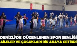 Denizli'de Aile Yılı Spor Şenliğine yoğun katılım!