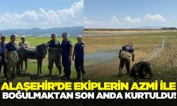 Alaşehir'de kurtarma çalışmalarında canhıraş mücadele