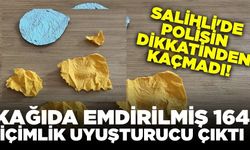 Salihli’de şüpheliden uyuşturucu çıktı!