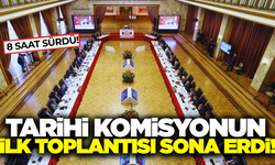 Tarihi komisyonun Meclis'teki ilk toplantısı sona erdi