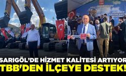 TBB'den Sarıgöl'e Ekskavatör desteği!