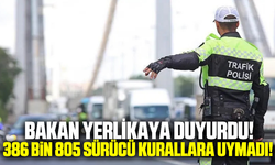 Bakan Yerlikaya açıkladı: 2 milyon 845 bin araç denetlendi!