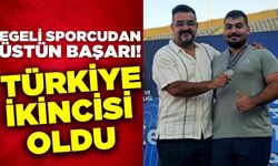 Egeli sporcudan gururlandıran başarı!