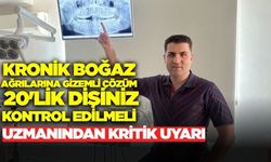 Prof. Dr. Özkan, 20 Yaş dişlerinin gizli enfeksiyonları açıklandı