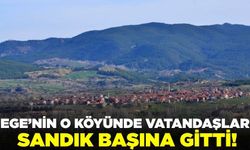 Ege'de vatandaşlar sandık başına gitti