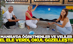 Halil Yurtseven İlkokulu, el birliğiyle yepyeni bir görünüme kavuştu