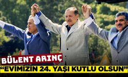 Bülent Arınç'tan AK Parti'nin 24. Yılı Mesajı