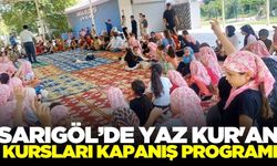 Sarıgöl'de yaz Kur'an Kursu öğrencilerine özel etkinlik!