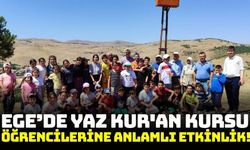Ege'de öğrencilere özel anlamlı program!