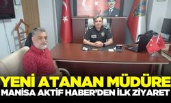 Manisa Aktif Haber Polis Muhabirinden Emniyet Müdürüne Ziyaret