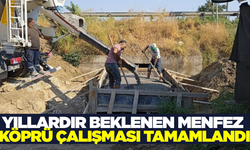 Aydın'da yıllardır beklenen çalışma tamamlandı