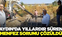 Aydın'ın o mahallesindeki sorun çözüldü!