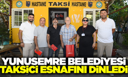 Yunusmere Belediyesi, taksici esnafıyla bir araya geldi!