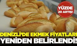 Denizli’de ekmek fiyatı yüzde 20 arttı
