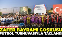 Manisa'da 30 Ağustos Zafer Bayramı, futbol turnuvasıyla kutlandı