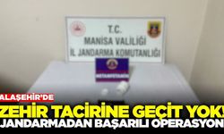 Alaşehir'de zehir tacirine jandarma engeli