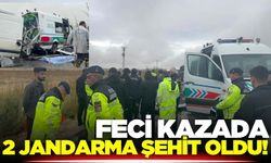 Jandarma aracına minibüs çarptı: 2 Şehit!