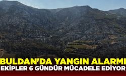 Buldan'da orman yangının 6. günü: Mücadele sürüyor