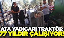 77 yıllık traktör zamana meydan okuyor!