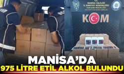 Manisa'da kaçak alkol operasyonu!