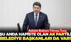 Adalet Bakanı Yılmaz Tunç: “AK Parti’li Belediyelere de soruşturmalar var”