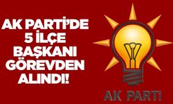 AK Parti İzmir’de 5 ilçe başkanı görevden alındı