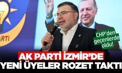 İzmir'de AK Parti’ye yeni katılımlar
