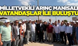 AK Parti Manisa Milletvekili Arınç, Pazar kahvaltısında vatandaşlar ile bir arada