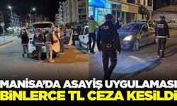 Akhisar'da "Asayiş Uygulaması": 879 Şahıs Sorgulandı, 228 Bin TL Ceza Kesildi