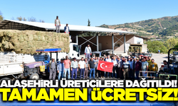 Alaşehir Belediyesi'nden üreticiye destek!