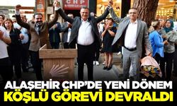Alaşehir CHP’de yeni yönetim mazbatasını aldı
