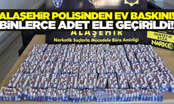Alaşehir polisinden zehir tacirine darbe!