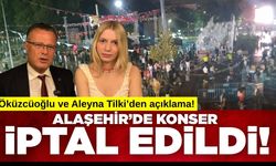 Alaşehir’de Aleyna Tilki Konseri Yağmur Nedeniyle İptal Edildi