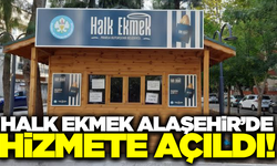Alaşehir'de halk ekmek büfeleri hizmete açıldı!