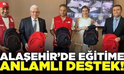 Alaşehir'de öğrencilere destek!