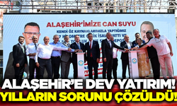 Alaşehir’de yılların sorununa son verildi