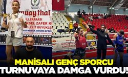 Alaşehirli sporcu, Zafer Şampiyonası'nda zirvede!