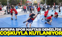 Denizli'de Avrupa Spor Haftası coşkusu!