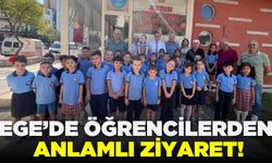 Aydın Şehit ve Gaziler Derneği minik öğrencileri ağırladı!