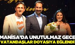 Manisalılar Ayşe Dinçer ile unutulmaz bir gece yaşadı!