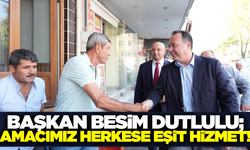 Başkan Dutlulu, ilçedeki vatandaşlarla bir araya geldi