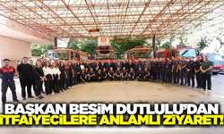Başkan Dutlulu, itfaiyecilerle bir araya geldi!