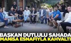 Başkan Dutlulu çarşı esnafıyla kahvaltıda buluştu