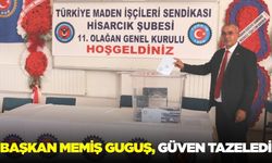 Başkan Guguş, güven tazeledi!