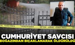 Cumhuriyet Savcısı öldürüldü!