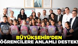 Büyükşehir'den öğrencilere okul çantası!