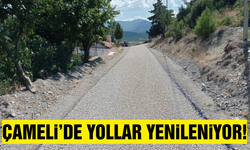 Çameli Belediyesi, Yaylapınar yollarını yeniledi