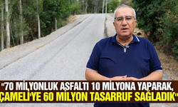 Çameli Belediye Başkanı Cengiz Arslan, 2025 yılı asfalt sezonunu değerlendirdi