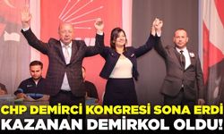 CHP Demirci İlçe Kongresi sonuçlandı: Başkan Demirkol oldu