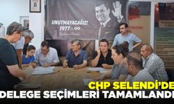 CHP Selendi'de Delege seçimlerini tamamladı
